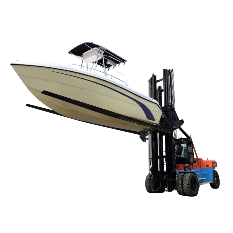 Carretilla Elevadora para Marina SOCMA HNF-200 para Elevación de Barcos en Marinas
